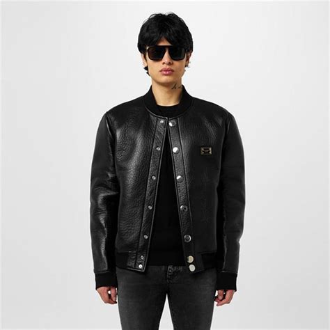 dolce gabbana mens varsity jacket|dolce and gabbana puffer jacket.